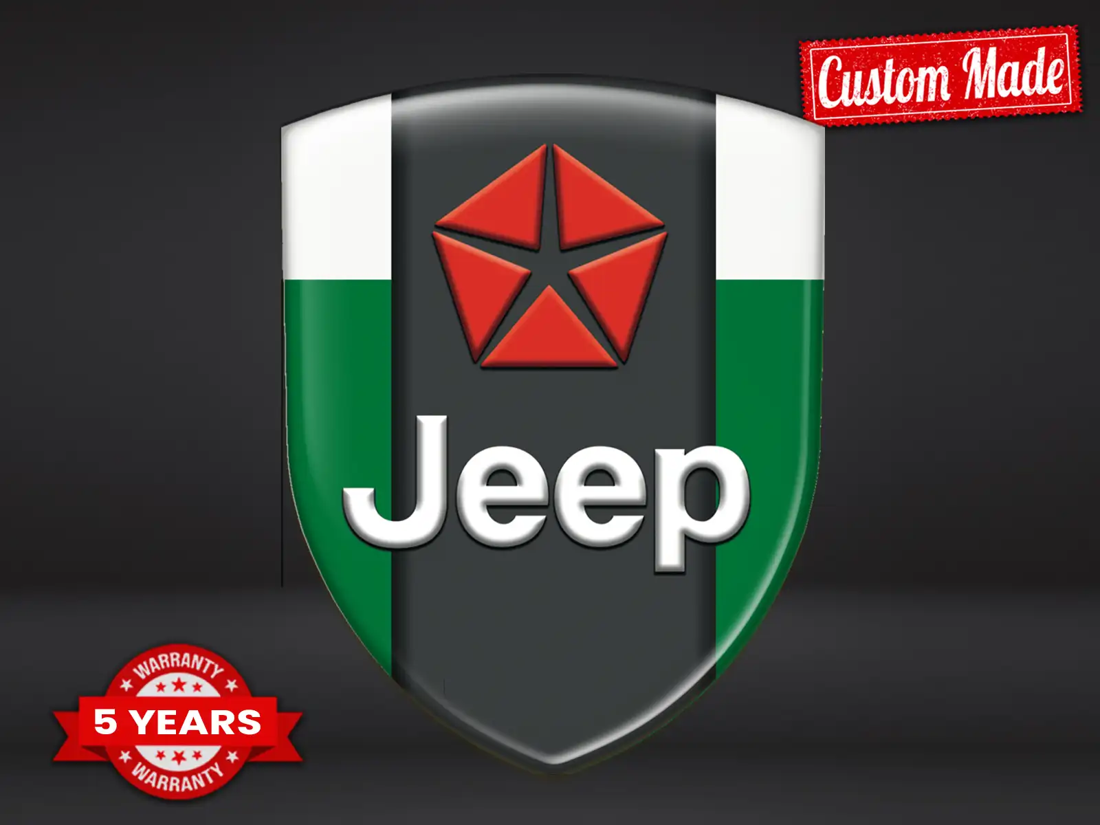 Jeep Autosticker Business Limitiert Premium Anpassbar